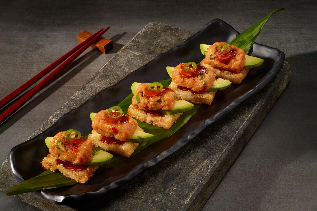 <p>Spicy Tuna Crispy Rice</p>
