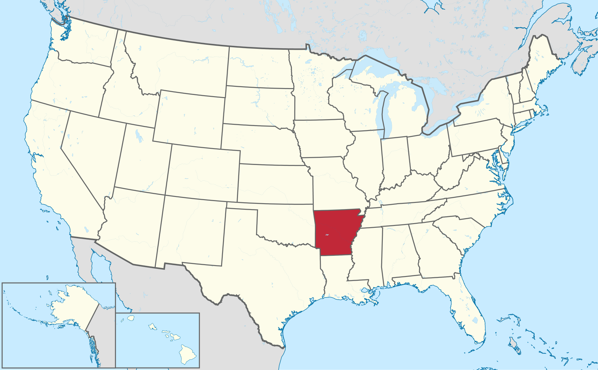 <p>Arkansas</p>