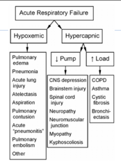 <p>lungs are failing... if we can not ventilate, we are not getting oxygen</p>
