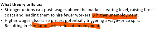 <ul><li><p>Definition: An <u>organization</u> consisting predominantly of <u>employees</u>.Its main activities include the <u>negotiation of rates of pay</u> and <u>conditions of employment for its members.</u></p></li></ul><p></p>