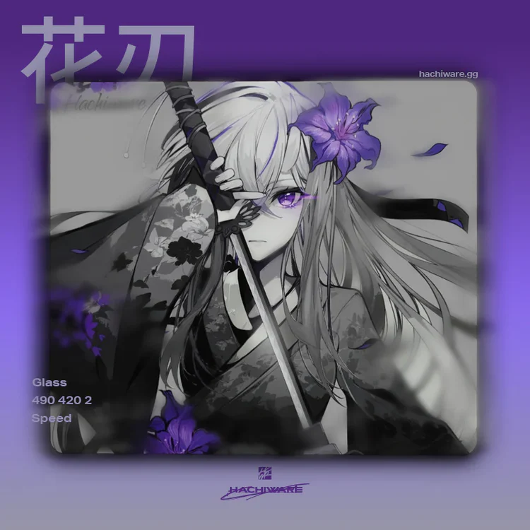 <p>Hachiware FlowerBlade V2 - Glass Pad</p>
