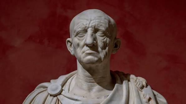 <p>Head of a Roman patrician</p>