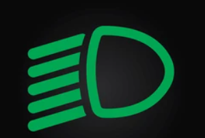 <p>Dipped Headlights </p>