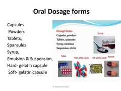 <p>Giving a drug by mouth, which is easily self-administered but has a complicated absorption pathway.</p>