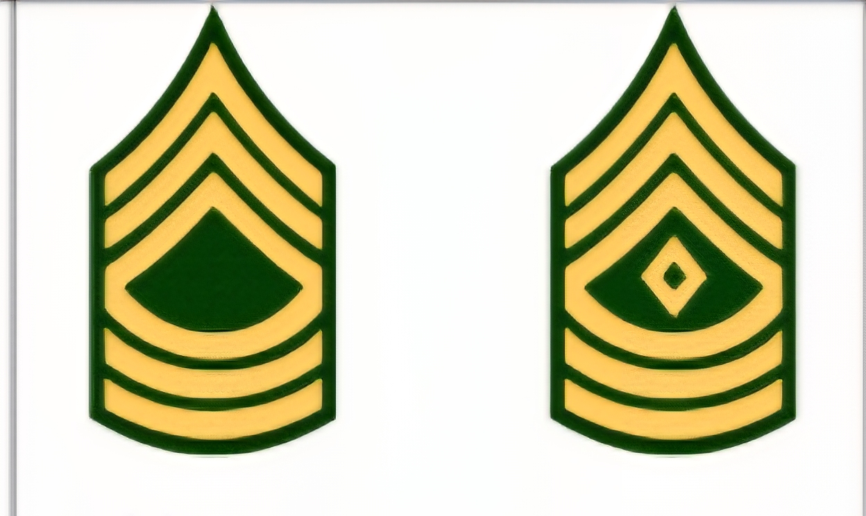 <p>Master Sergeant or 1st Sergeant.</p>