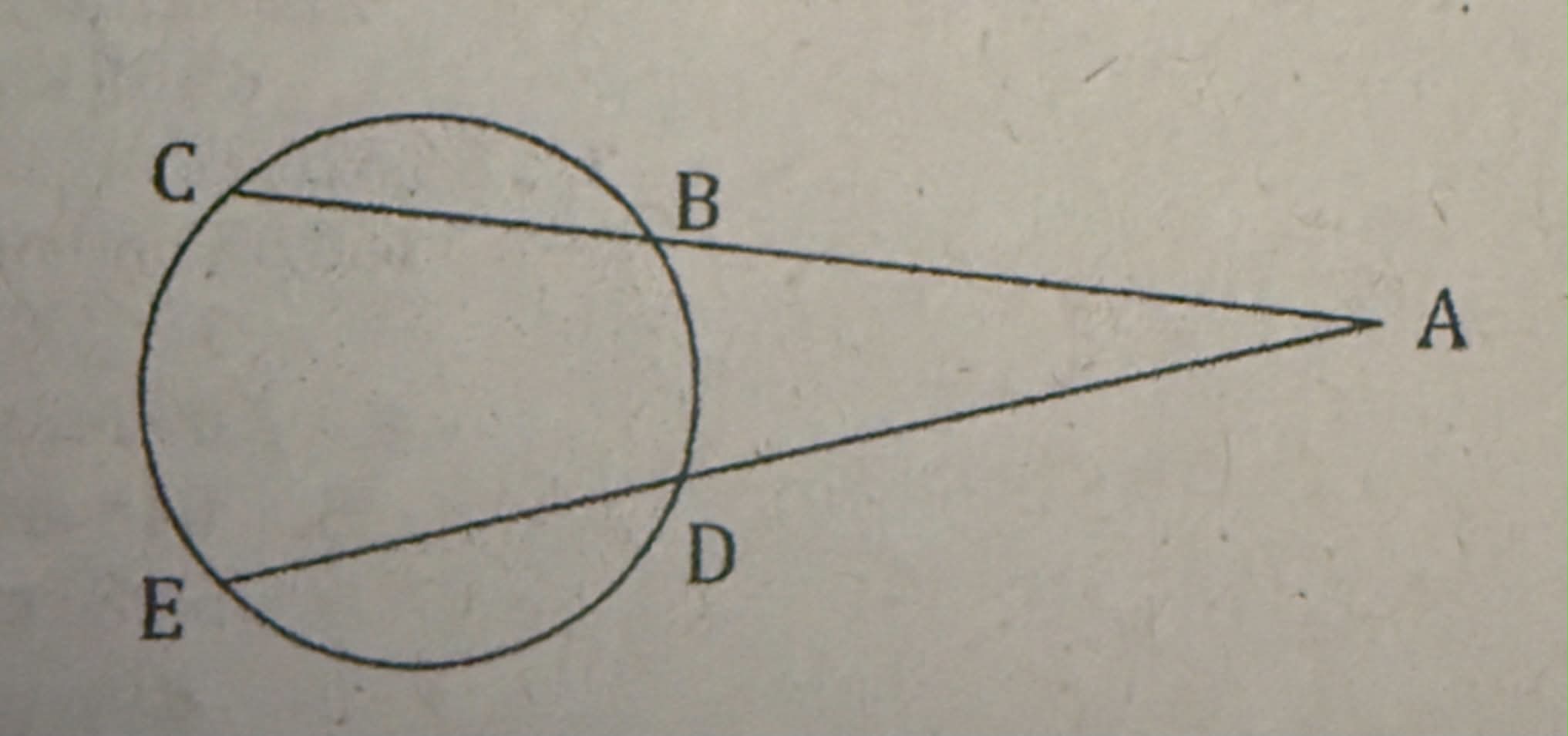 <p>Two secants rule</p>