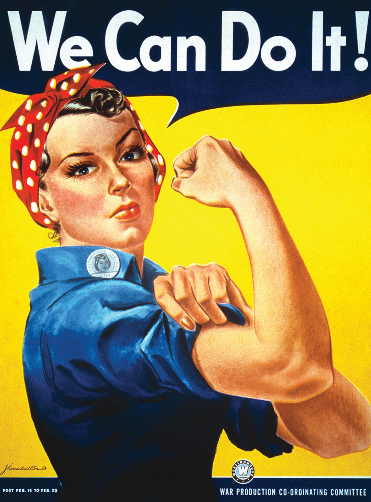 <p>WW2 we can do it poster</p>