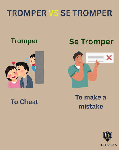 <p>to cheat</p>
