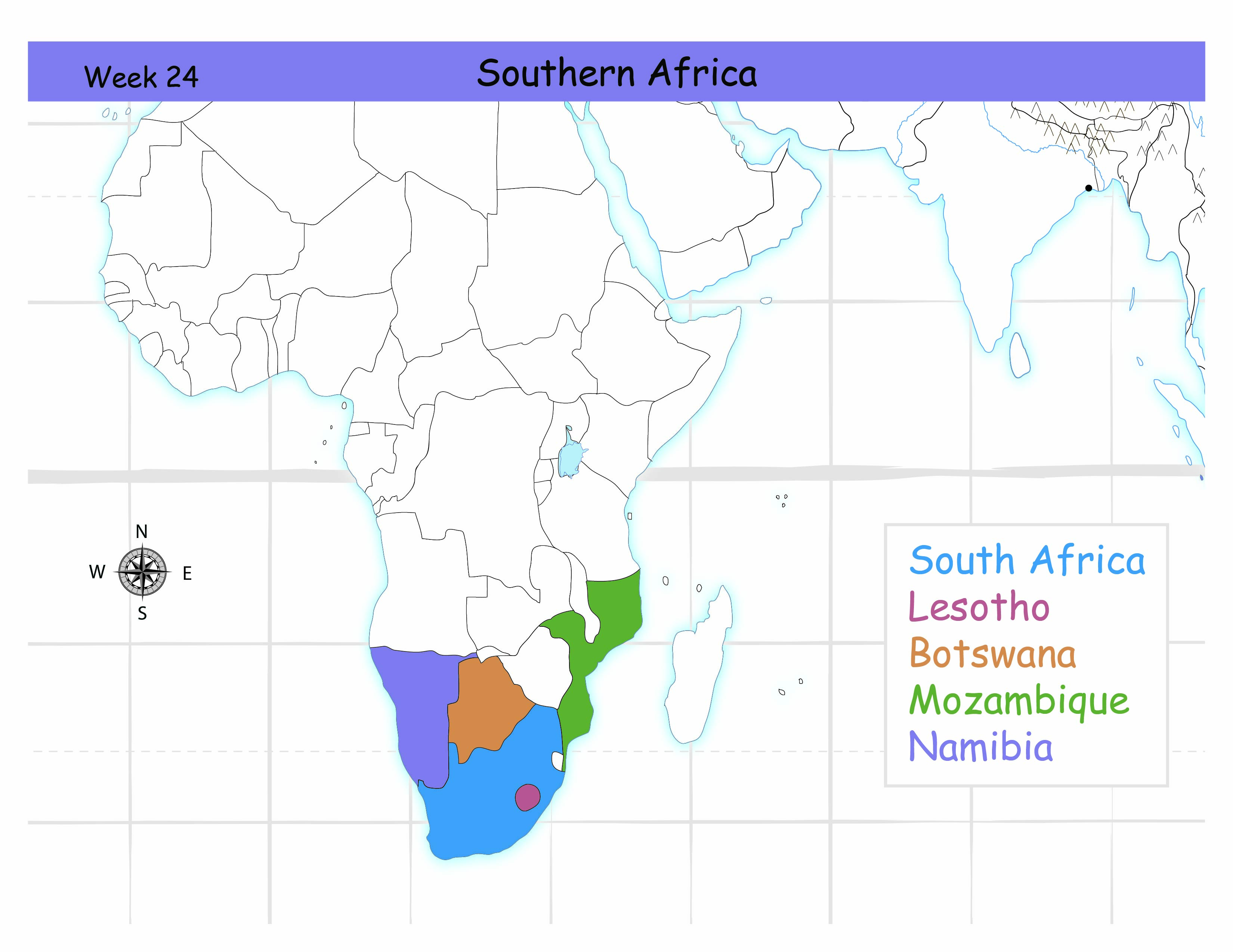 <p>Mozambique. Green.</p>