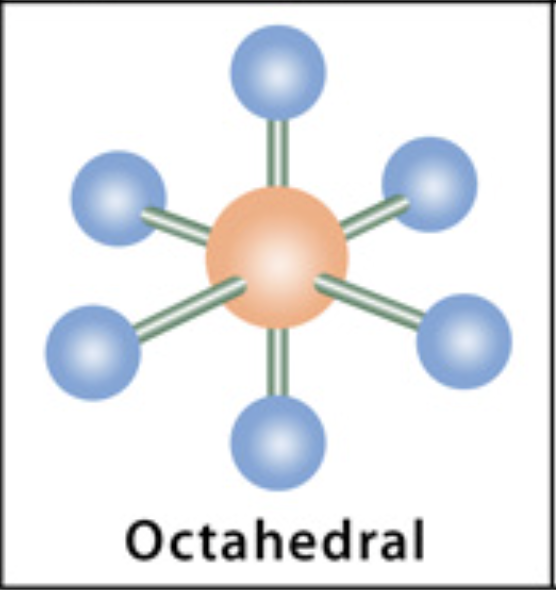 <p>Octahedral</p>