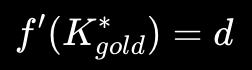 <p>The marginal product of capital equals the depreciation rate.</p>