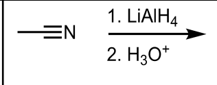 <p>What will these reactants do to a nitrile? </p>