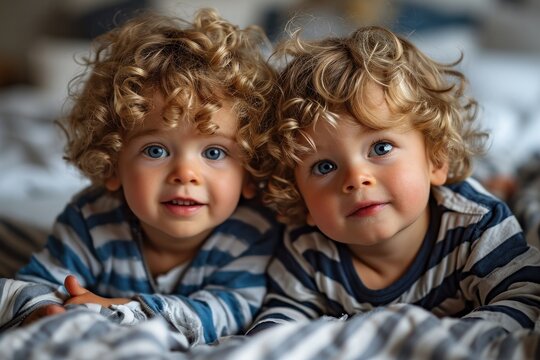 <p>twin </p><p>(My twin sister and I look exactly the same.)</p>