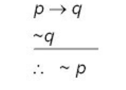 <p>if a conditional statement is true then the contrapositive is true</p>