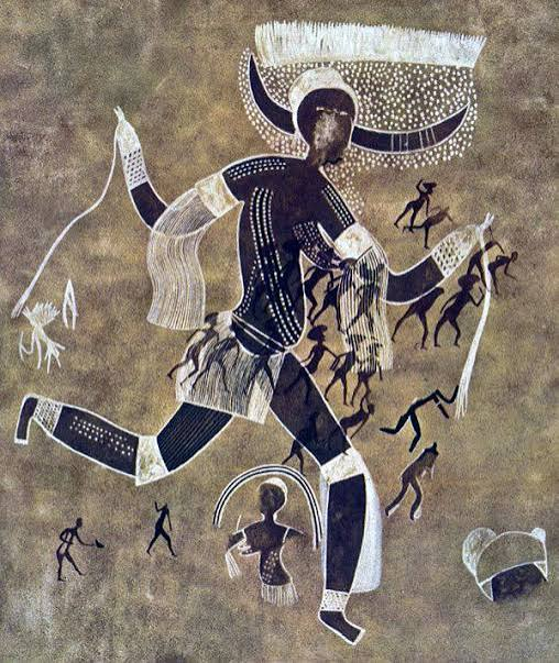 <p>Running Horned Woman - What is it made of?</p>