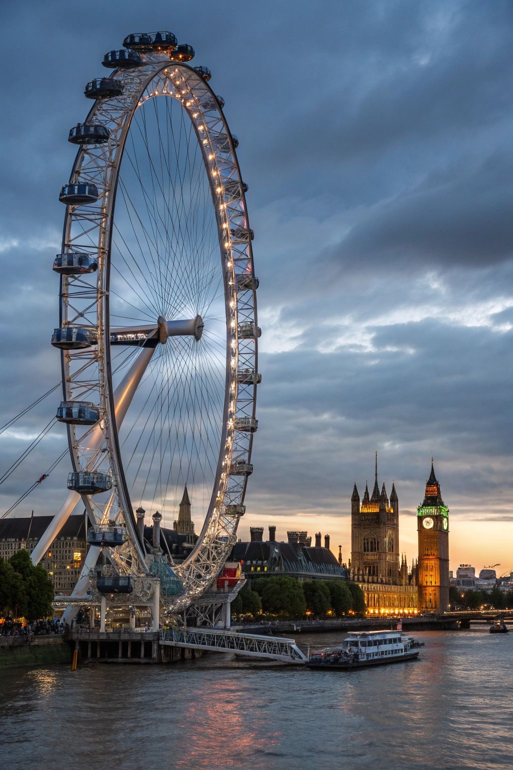 <p>The London Eye </p>