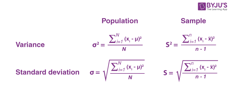<p>summarizes amt of variation of distribution relative to its center</p><ul><li><p>variance: [sum of (y1-mean)²]/2</p></li><li><p>sd: sqrt of variance</p></li></ul><p></p>