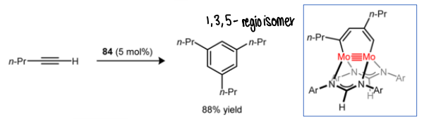 <p>Selectively forms one regioisomer.</p>