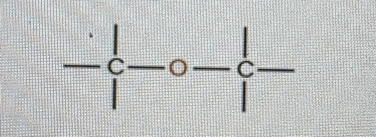 <p>Functional group, oxygen </p>