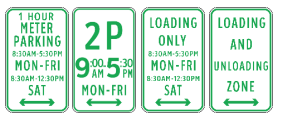 <p>Allowable Parking and Loading Zone</p>