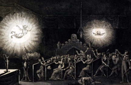 <p>Pre-cinematic device uses light to create optical illusions and make visible ghosts, phantasms, spirits, and demons</p>