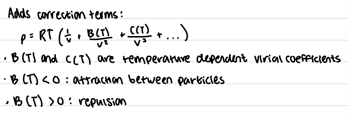 <p>adds correction terms; </p>