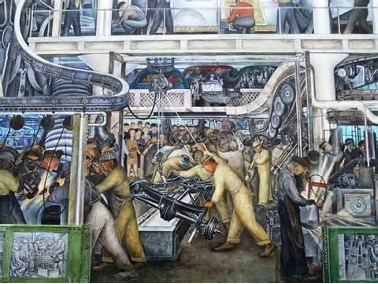 <p>The artwork below BEST demonstrates art functioning as:</p>