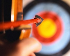<p>goal, target</p>