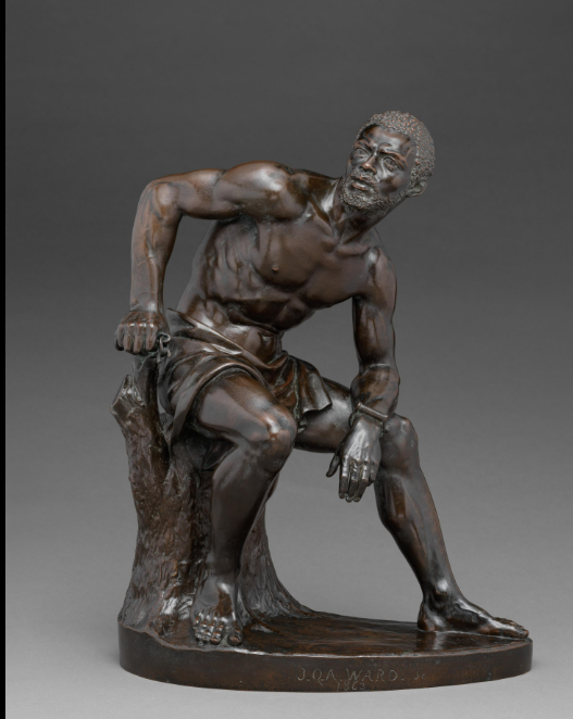 <p>John Quincy Adams Ward, <em>The Freedman</em> (1863)</p>