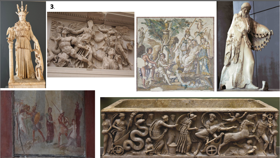 <p>Identify the image on the top left and give info on it </p>