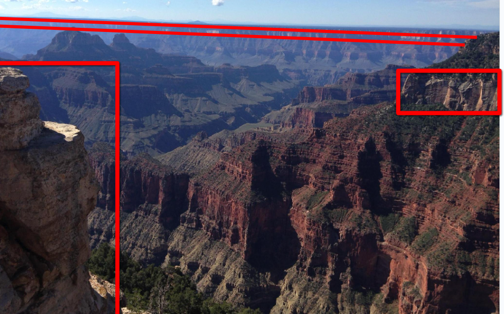 <p><span style="background-color: transparent;">Allows us to coordinate the age of rock layers across a canyon </span></p><ul><li><p><span style="background-color: transparent;">Strata are continuous laterally on either side of the canyon…so we can connect these layers as if the canyon was filled</span></p></li></ul><p></p>