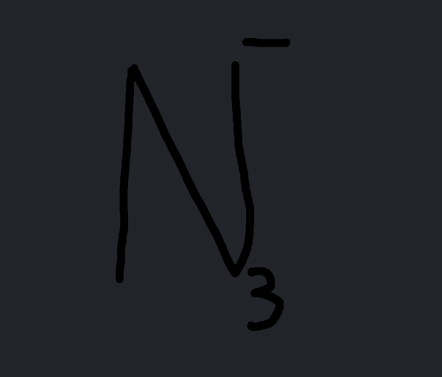 <p>N3(-)</p>