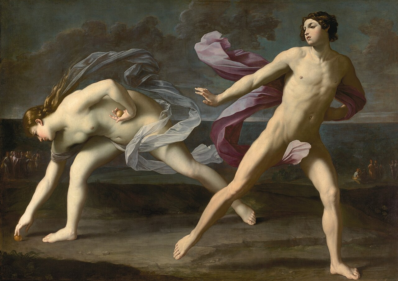 <p>Hipómenes y Atalanta - Guido Reni</p>