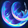 <p>Nilah's Formless Blade (Q)</p>