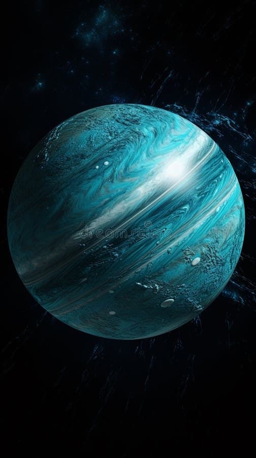 <p>A planet that spins on its side</p>