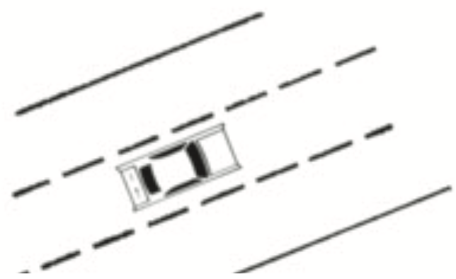 <p>You are driving on a street marked for one-way traffic. You may pass the vehicle in the picture:</p>