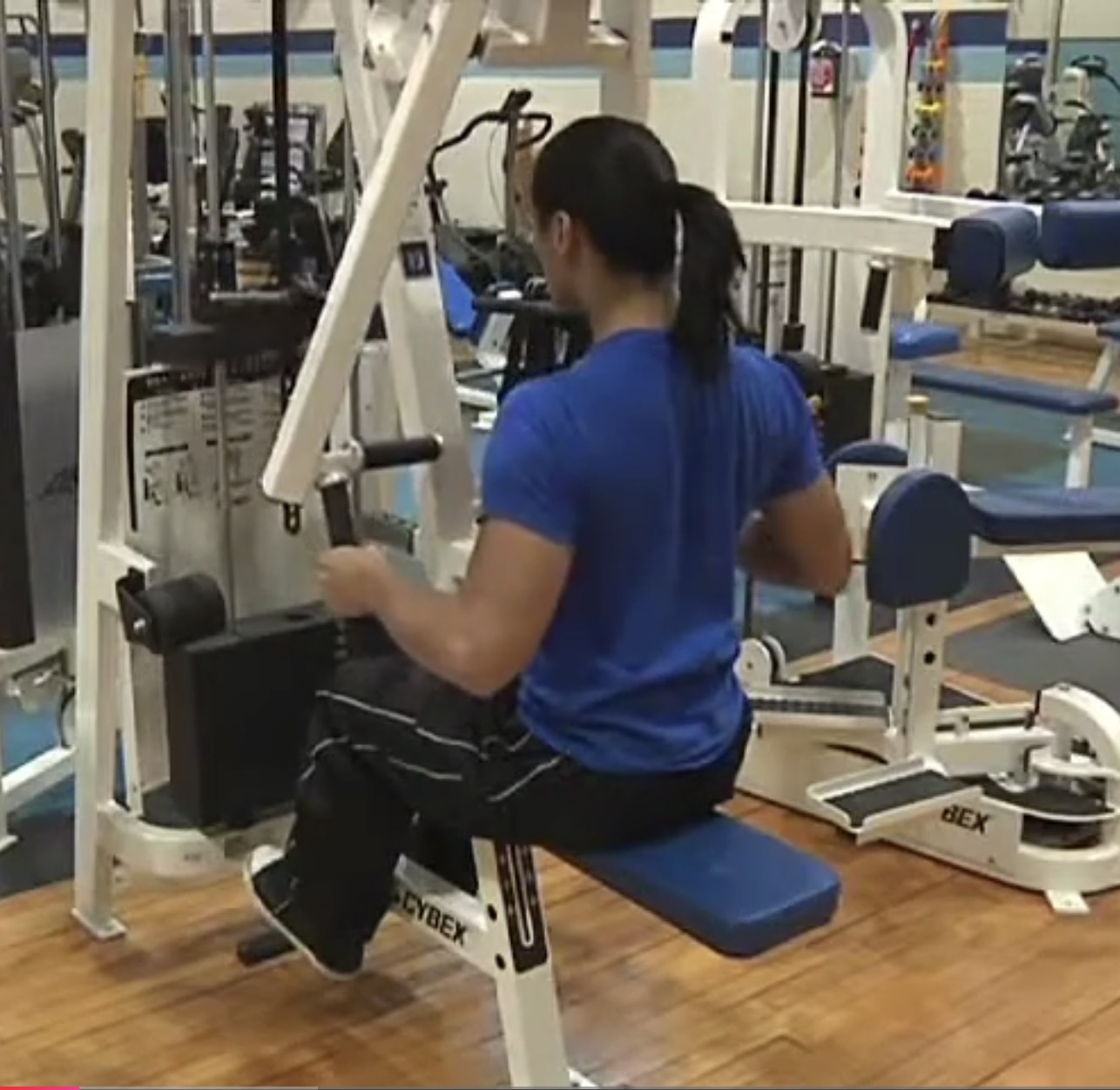 <p>Dual axis row machine target muscle and joint action</p>