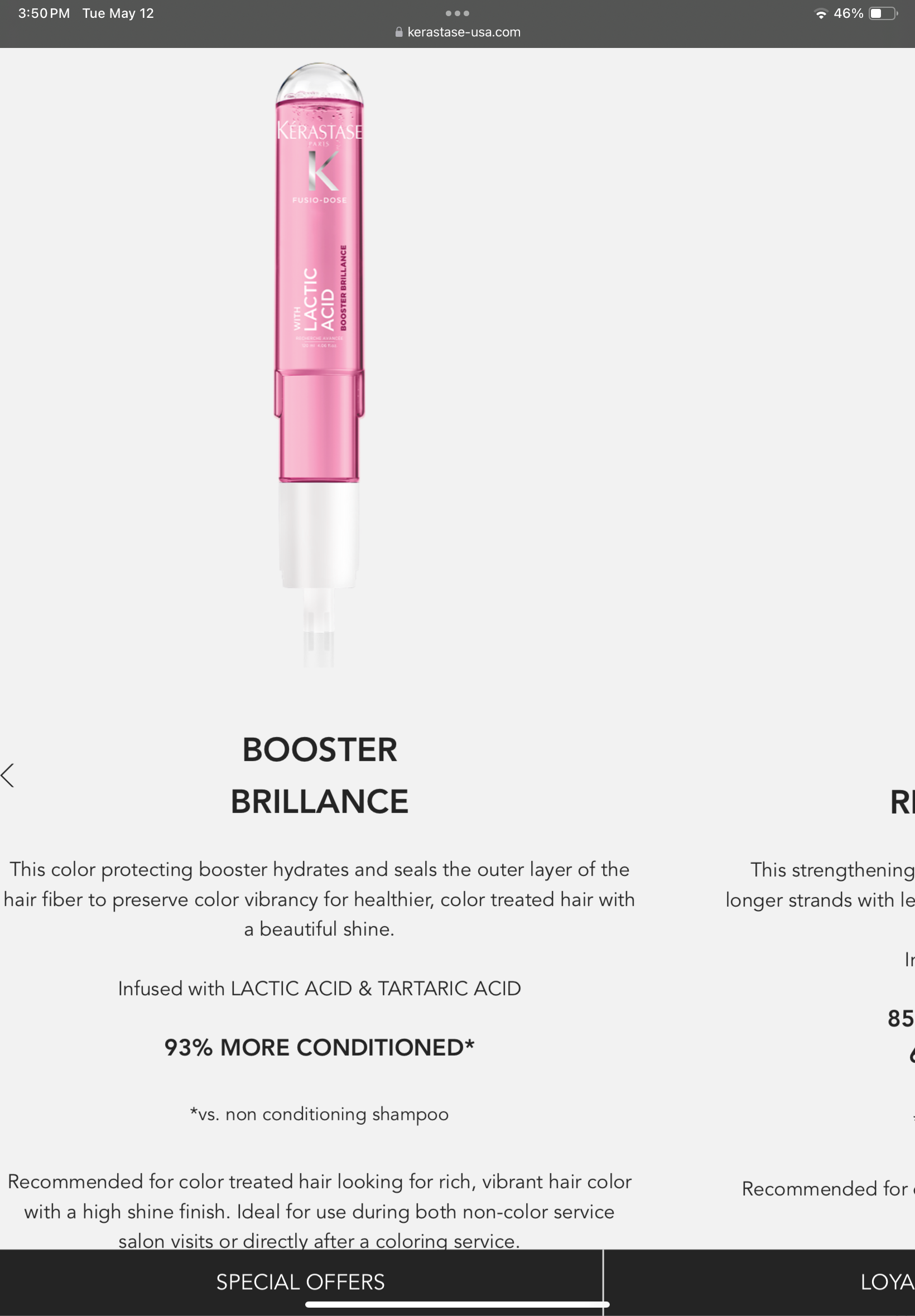 <p>Booster brilliance</p>