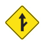 <p>drivers on the branch road dont have clear view of traffic (so like be kind? what does this even mean)</p><p>also different from the sign here</p>