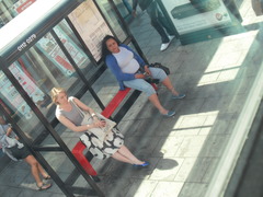 <p>To wait (for)</p>