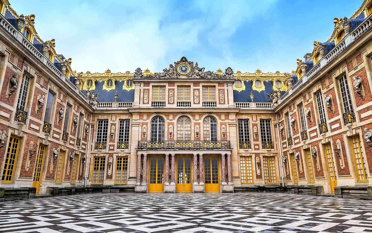 <ul><li><p><span style="background-color: transparent;">Versailles, France — 1661</span></p></li><li><p><span style="background-color: transparent;">Architecture as propaganda</span></p></li><li><p><span style="background-color: transparent;">Everything has to work together, needs to glorify the King Louis XIV, because if you glorify Louis XIV, you glorify the territory of France</span></p></li><li><p><span style="background-color: transparent;">King Louis XIV bedroom is in the center</span></p></li><li><p><span style="background-color: transparent;">Mansard Roof</span></p></li><li><p><span style="background-color: transparent;">Louis XIV had called himself the Sun King, so there are Sun emblems all around the building (center of the universe)</span></p></li><li><p><span style="background-color: transparent;">Still has Renaissance elements while glorifying Louis XIV</span></p></li><li><p><span style="background-color: transparent;">All Versailles was a theater, and King Louis XIV was a show</span></p></li><li><p><span style="background-color: transparent;">Baroque frescos and art, displays power of the throne</span></p><ul><li><p><span style="background-color: transparent;">Overwhelming decoration</span></p></li></ul></li><li><p><span style="background-color: transparent;">The front is very French-like, while the back is very boxy and Renaissance-like</span></p></li><li><p><span style="background-color: transparent;">Trivium grand entrance</span></p></li><li><p><span style="background-color: transparent;">Baroque planning is the planning of control</span></p></li></ul><p></p>