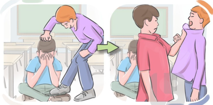 <p>To defend or support someone (or yourself) when they are being criticized, attacked, or treated unfairly.</p>