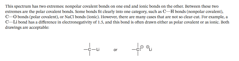 <p>ionic, although there’s some exceptions (shown in photo)</p>