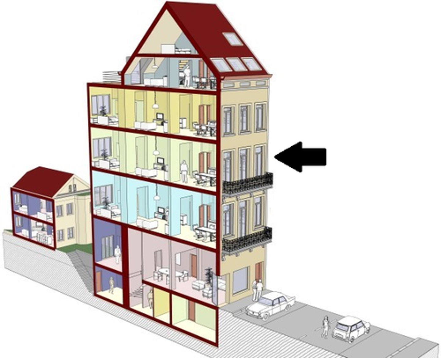 <p>floor (of a building), mərtəbə</p>