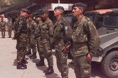 <p>A military or political group that rules a country after taking power by force.</p>