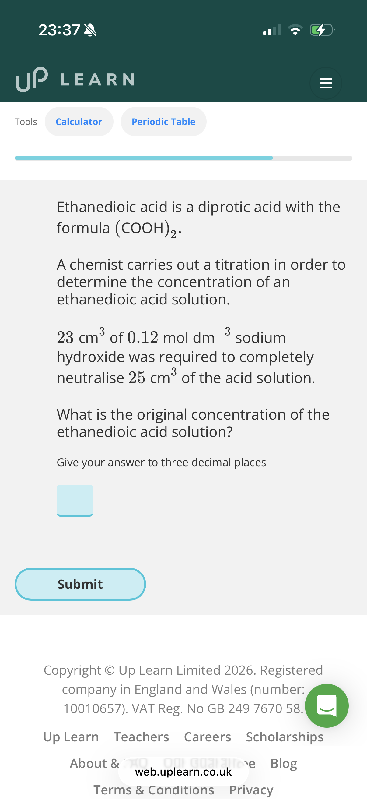 <p>Answer image question</p>