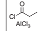 <p>Starting with a Benzene ring what happens when it is reacted with these reagents?</p><p></p>