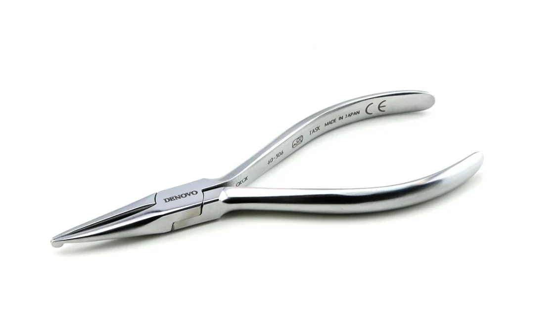 <p>Instrument used for grasping, bending and placing wires or attachments</p>