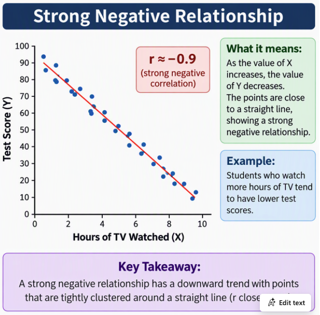 <p>Strong Negative Correlation</p>