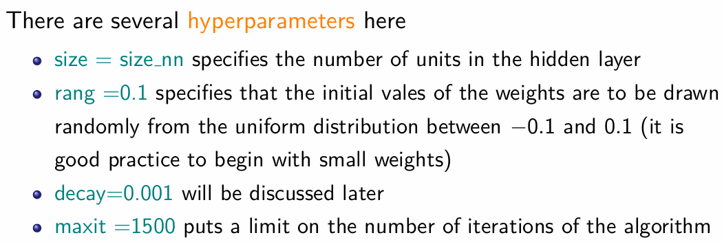 <p>Decay sets the value of δ</p>